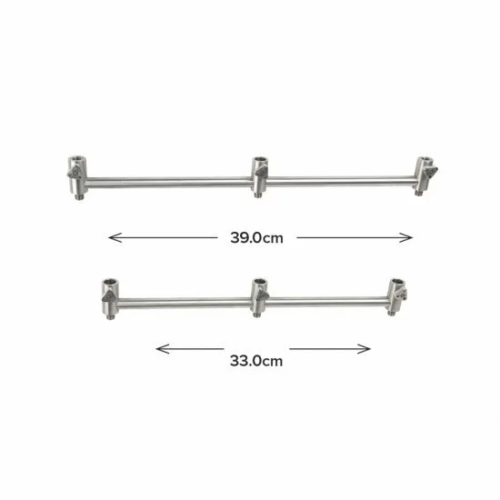 Carp Spirit INOX Buzz Bar 2/3 Cañas 20,2 – 35cm Front Adj. - Imagen 5