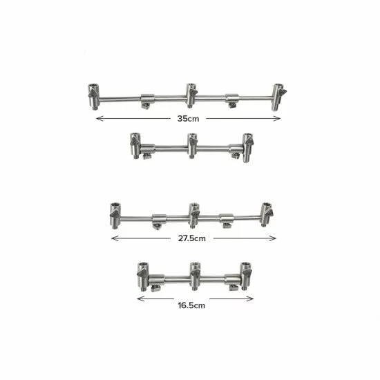 Carp Spirit INOX Buzz Bar 2 Varillas 39cm Delantero - Imagen 2