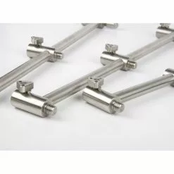 Carp Spirit INOX Buzz Bar 2/3 Cañas 16,5 – 27,5cm Back Adj.