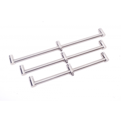 JAG Products Acero Inoxidable 316 3 Rod Buzzbar Fijo 12 Pulgadas